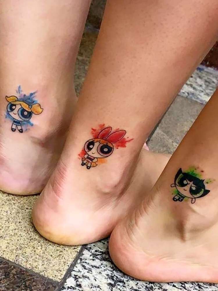 tatuagem para amigas delicadas