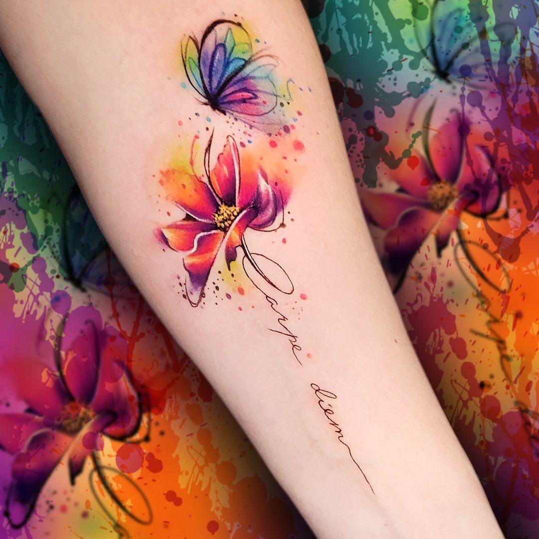 tatuagem antebraço feminina pequena
