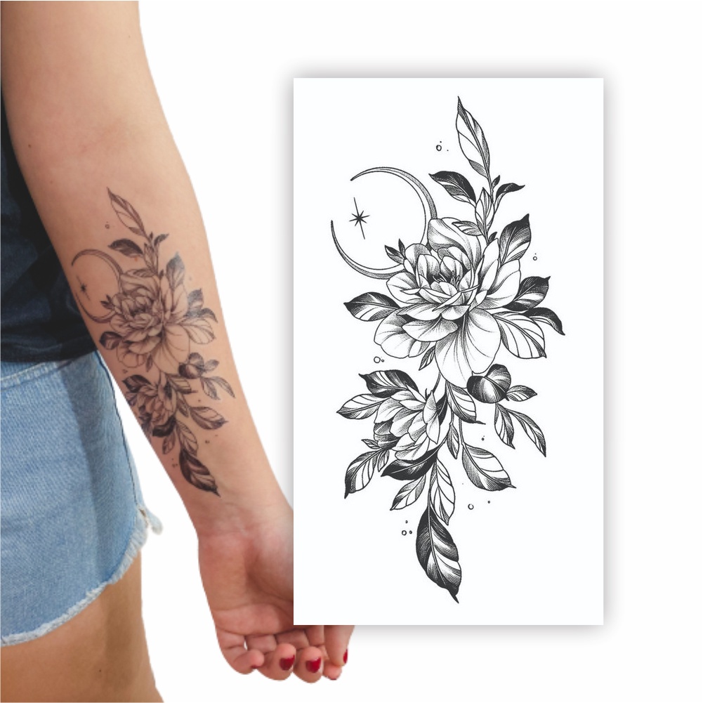 tatuagem antebraço feminina aquarela