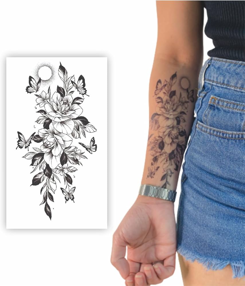 tatuagem de ramos antebraço feminina