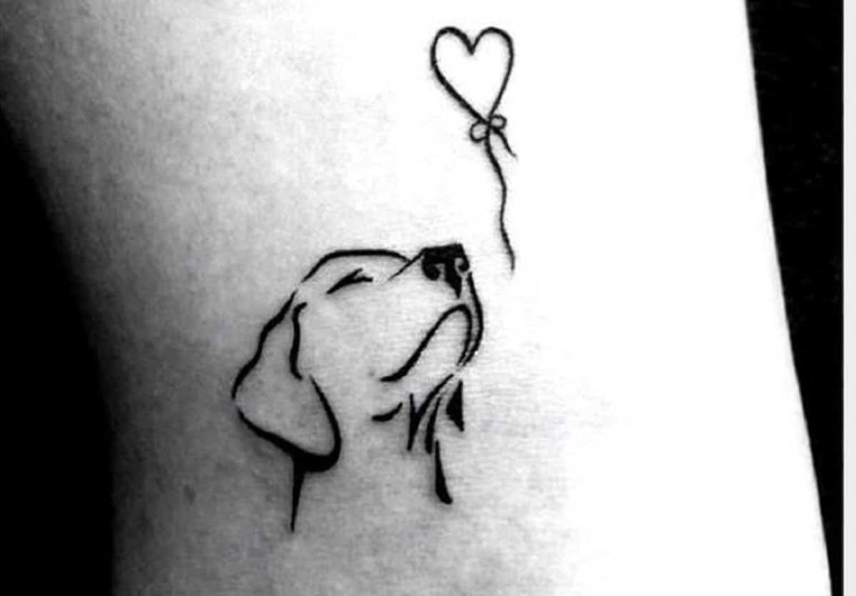 5 estilos de tatuagem minimalista para pets
