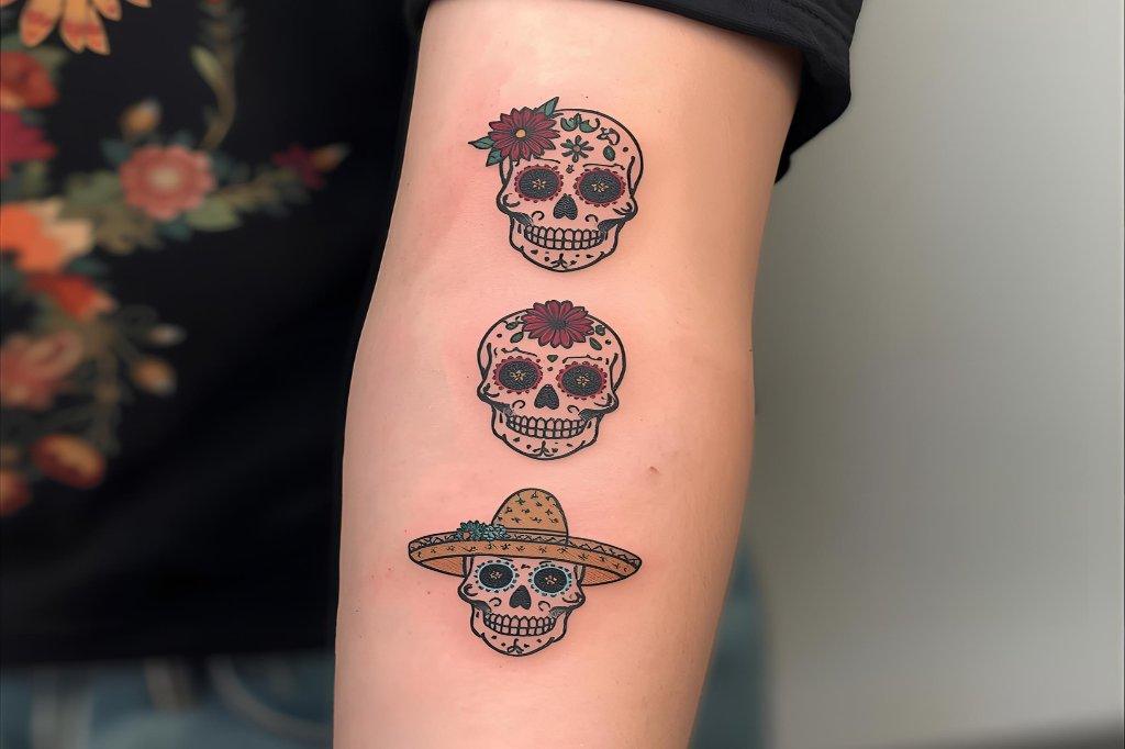 Inspirações de Tatuagens de Caveira: Melhores Locais e Designs
