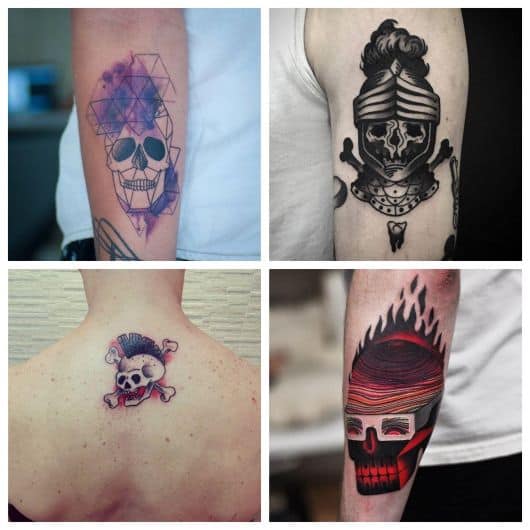 tatuagem caveira