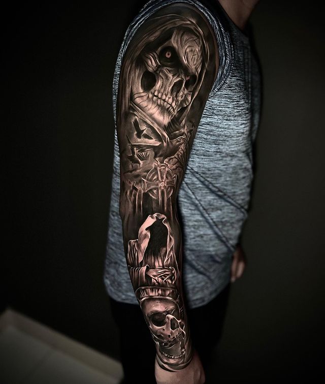 Tatuagem Faca na Caveira: O Que Representa para Militares e Civis?