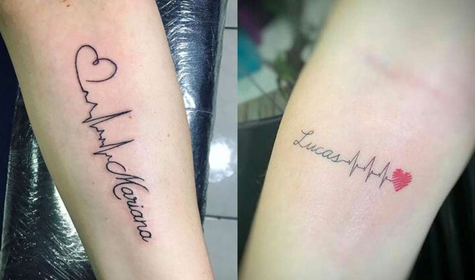 tatuagem com nomes