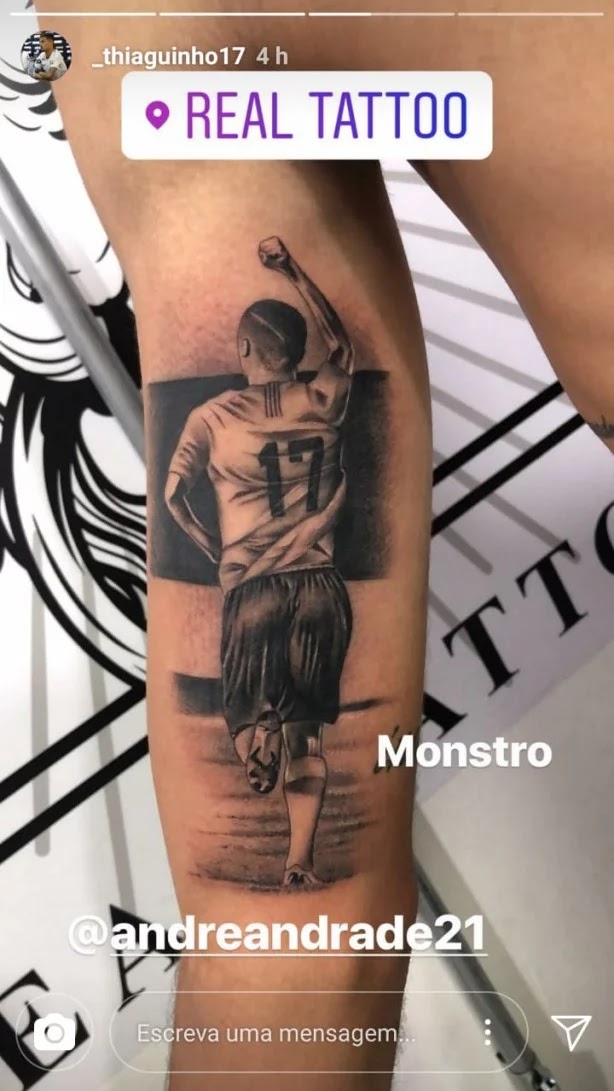 tatuagem corinthians frase