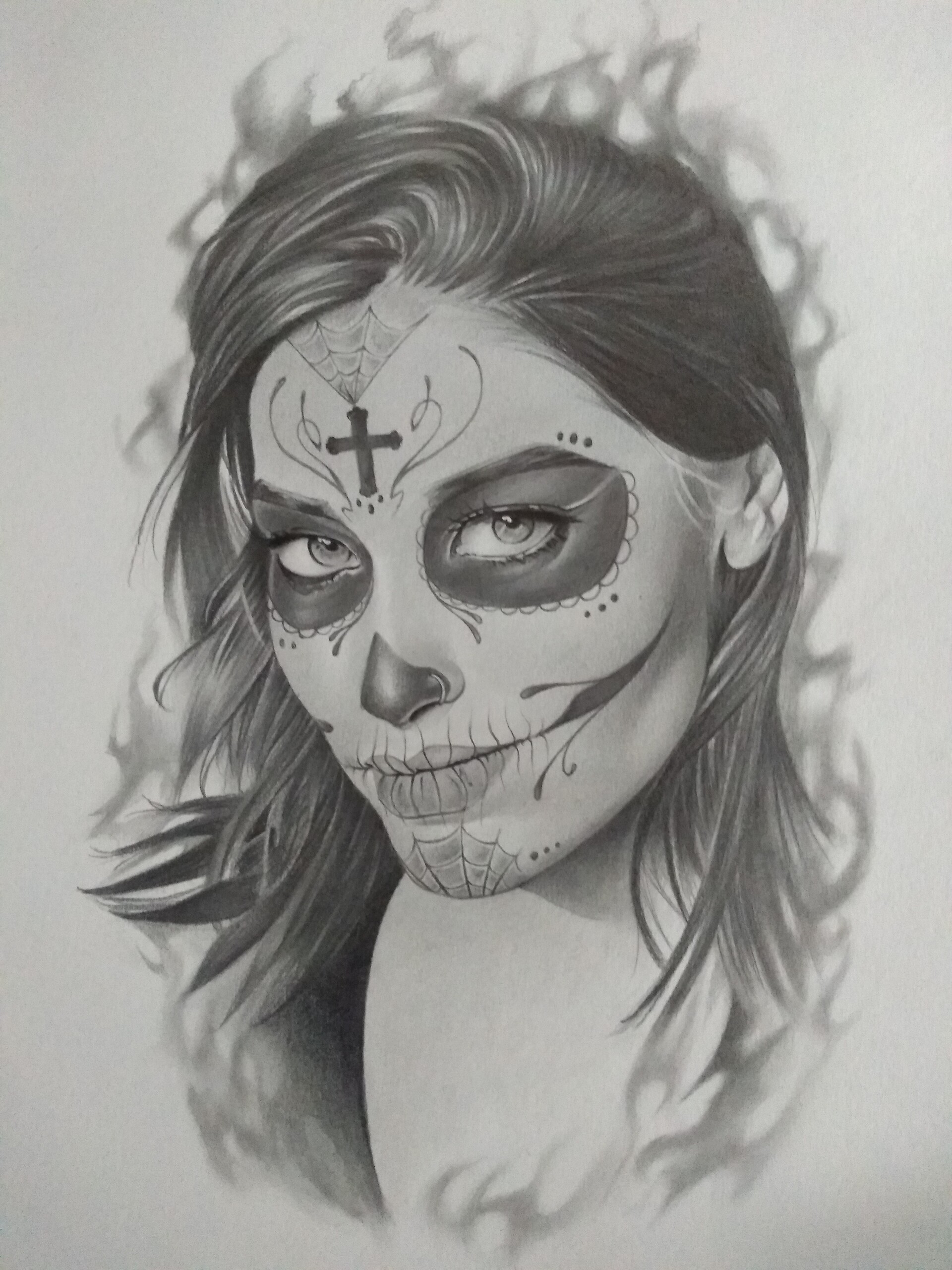 tatuagem da catrina