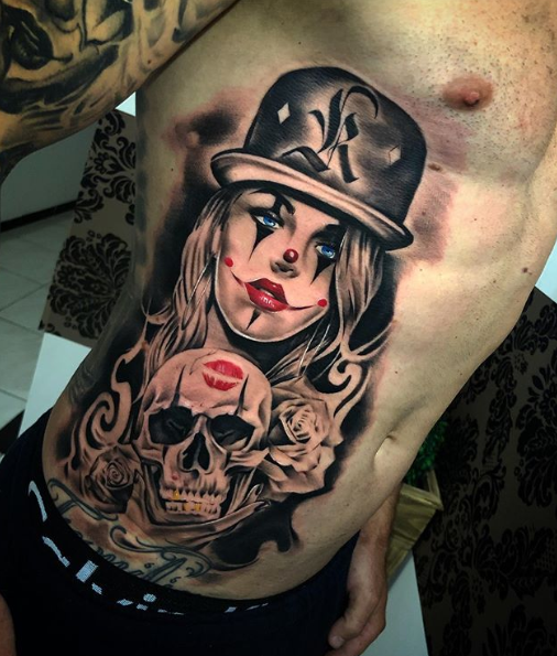 tatuagem da catrina