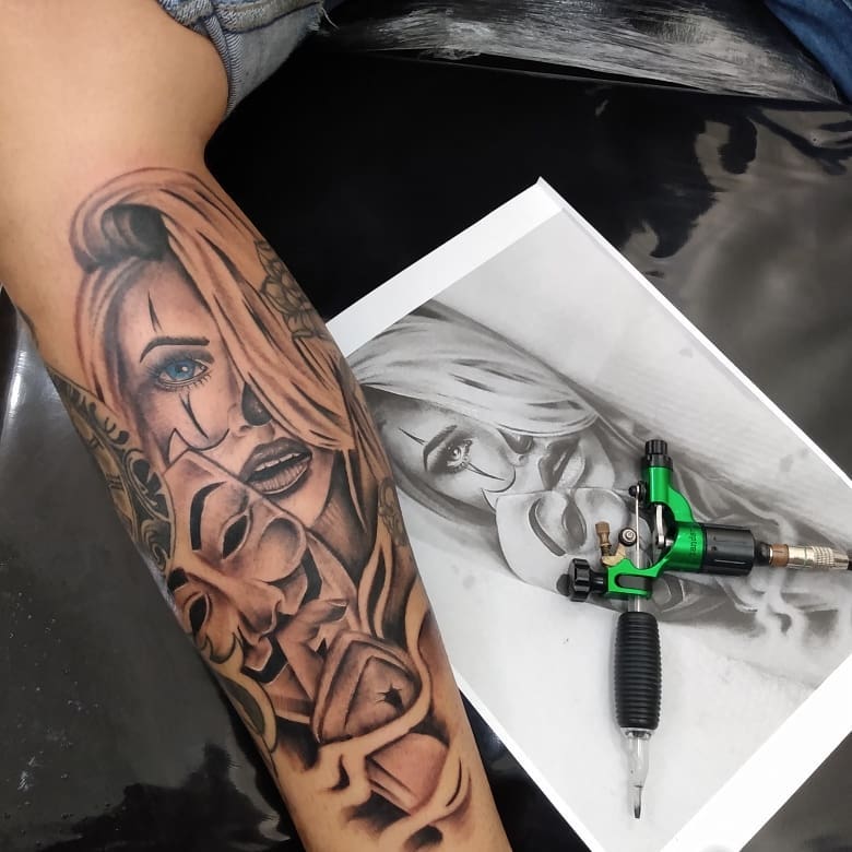 tatuagem da catrina