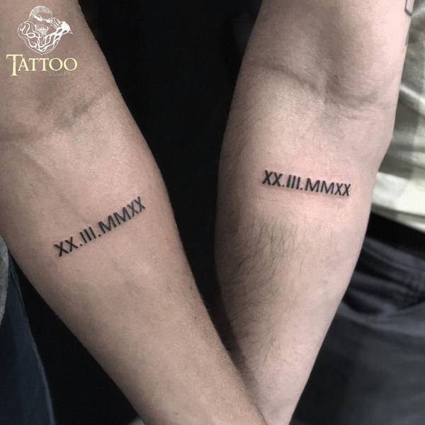 tatuagem data de nascimento do filho masculino