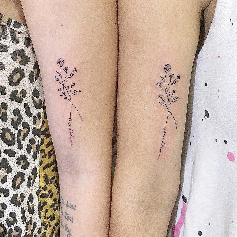 tatuagem para amigas