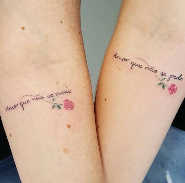 tatuagem de amigas significado
