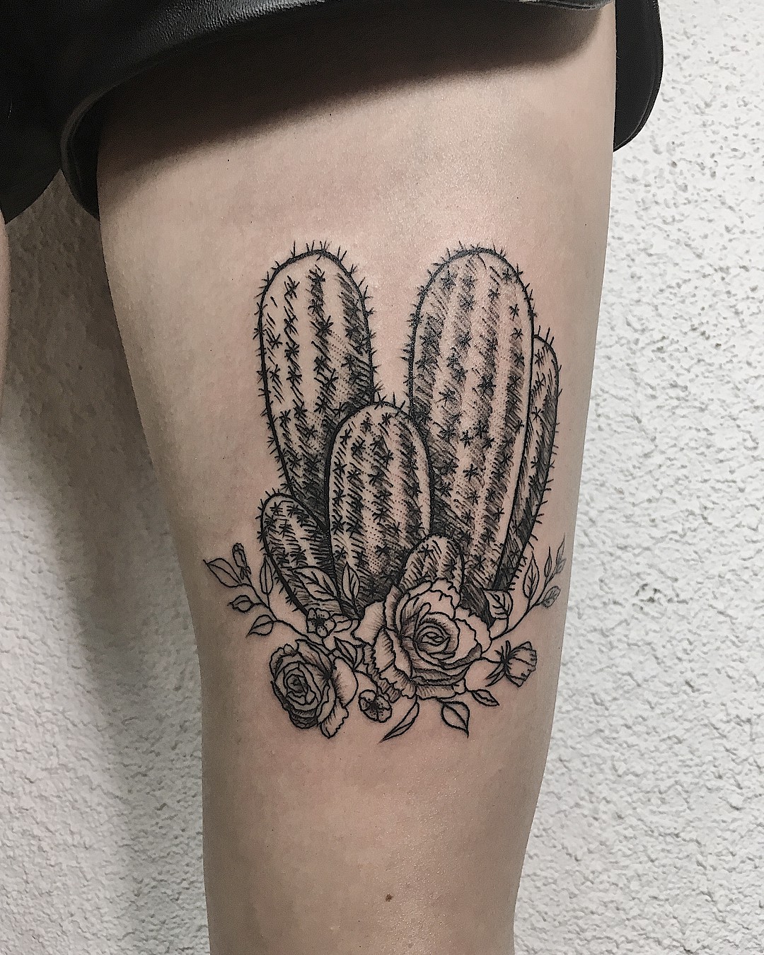 tatuagem de cacto
