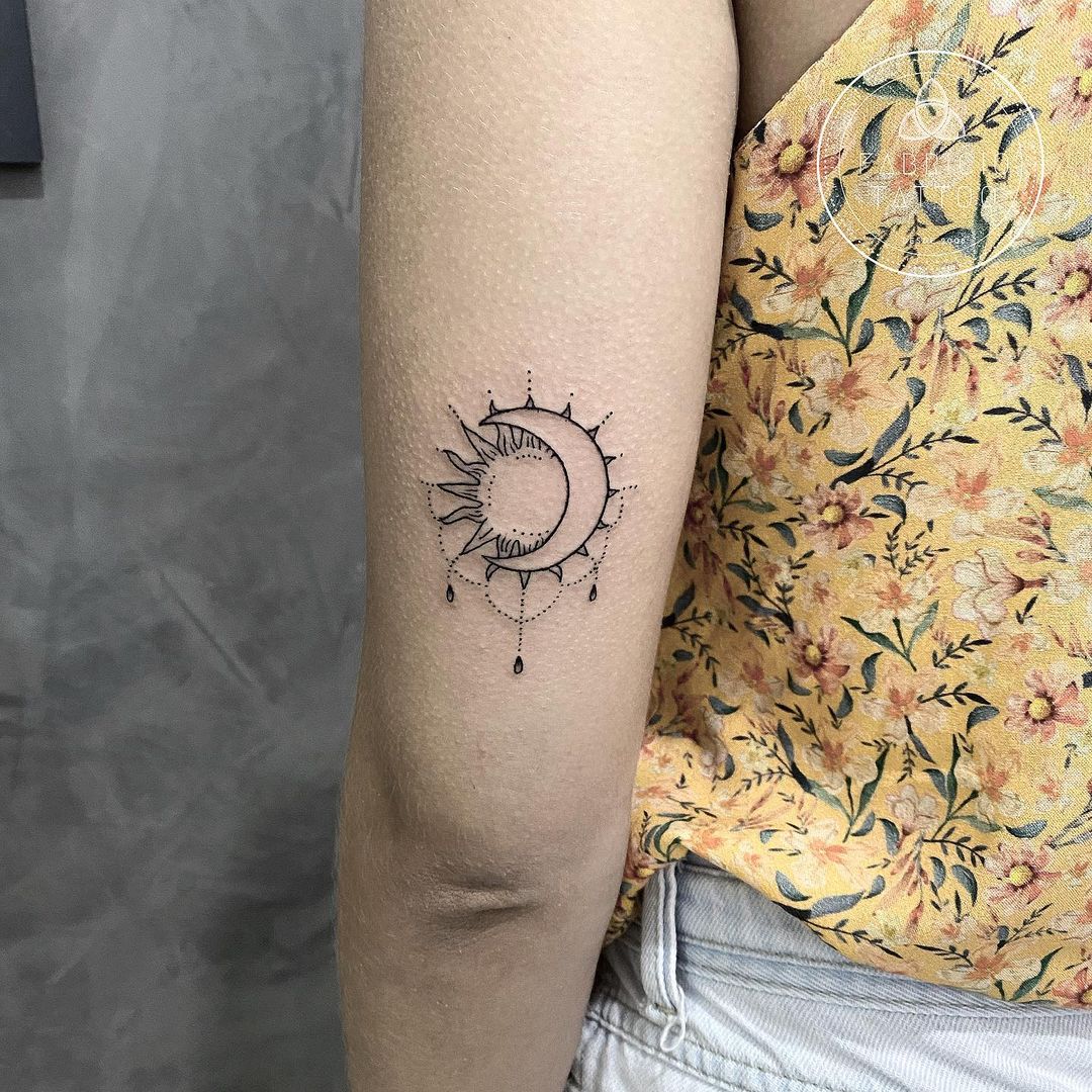 desenhos de sol para tatuagem