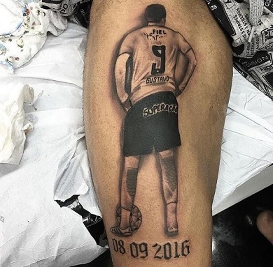 tatuagem corinthians realista