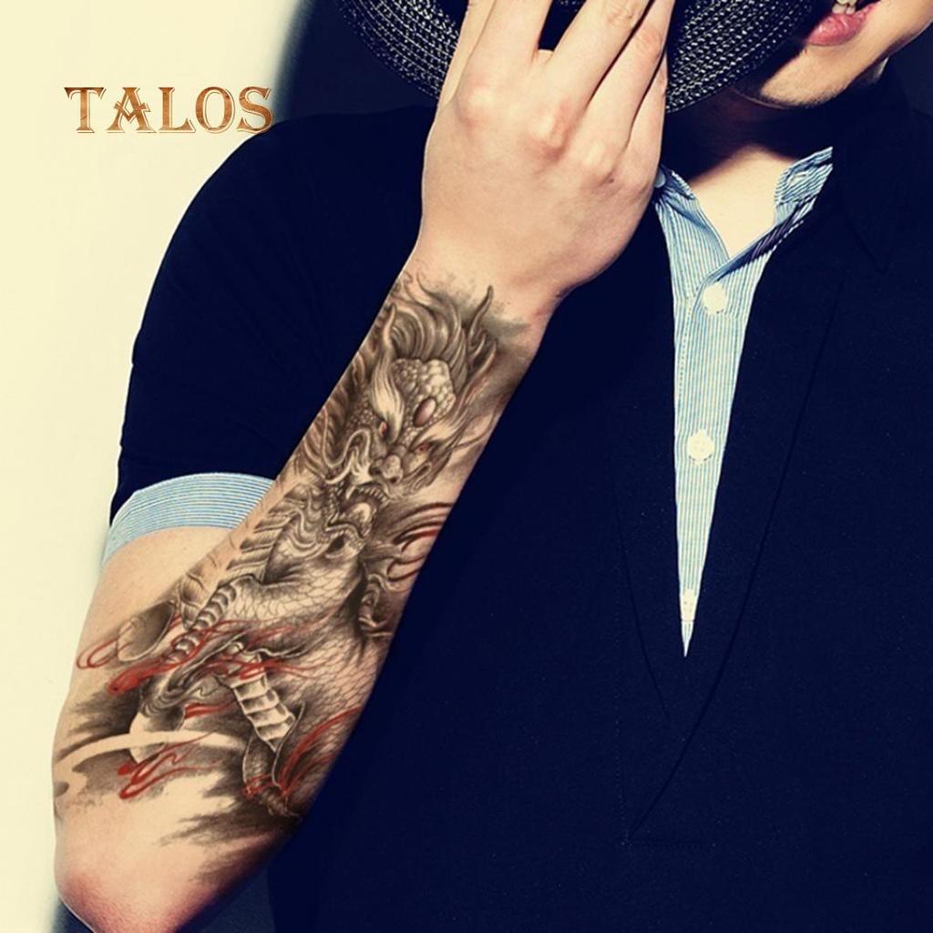 inspiração tatuagem de dragão completa