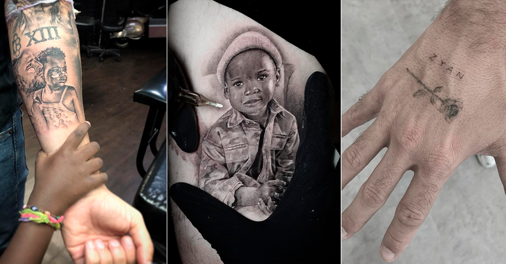 Além do Nome: Tatuagens Simbólicas e Delicadas para Filhos