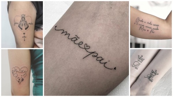 tatuagem pai e mae