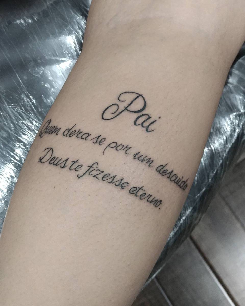 tatuagem leao pai e filho
