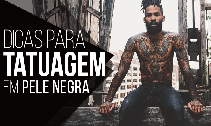 tatuagem tribal pele negra