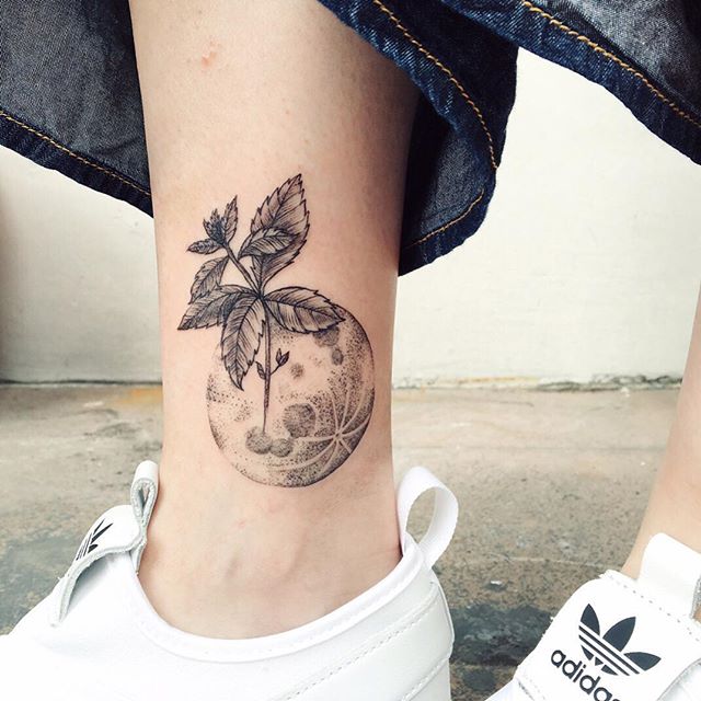 tatuagem feminina perna antes e depois