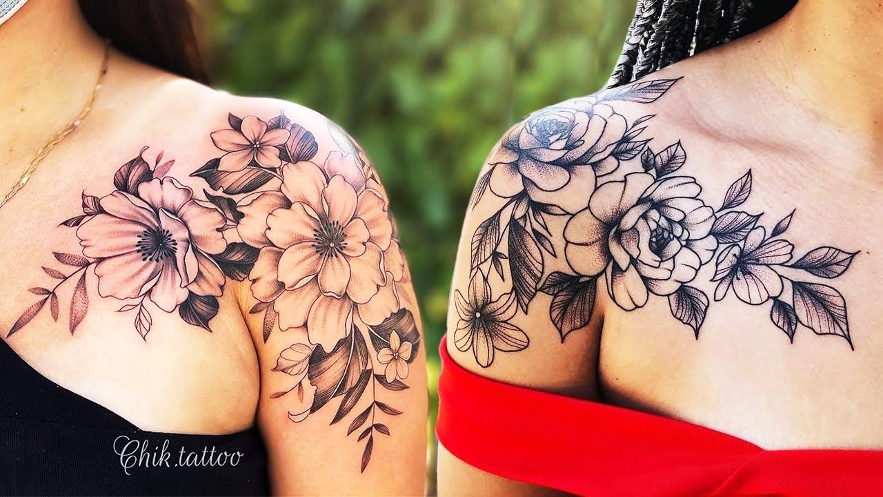 tatuagem feminina ombro