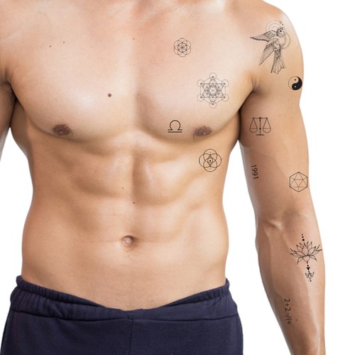 tatuagem fine line antebraço masculina