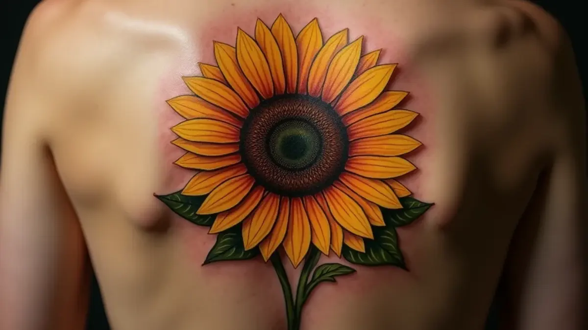 Tatuagem de Girassol: Combinações Populares e Seus Simbolismos