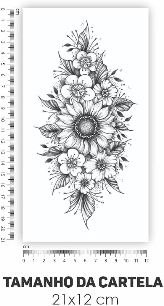 Descubra os Estilos de Tatuagem de Girassol Mais Procurados