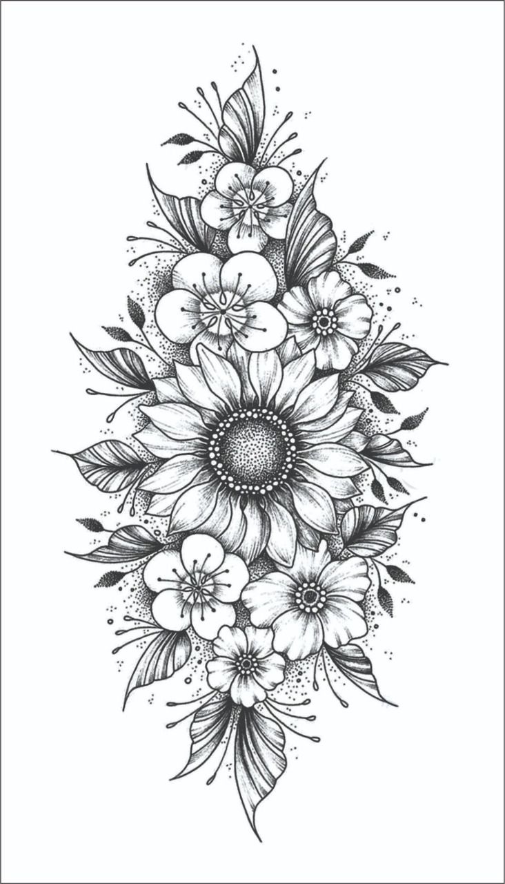 Tatuagem de Girassol: Combinações Populares e Seus Simbolismos