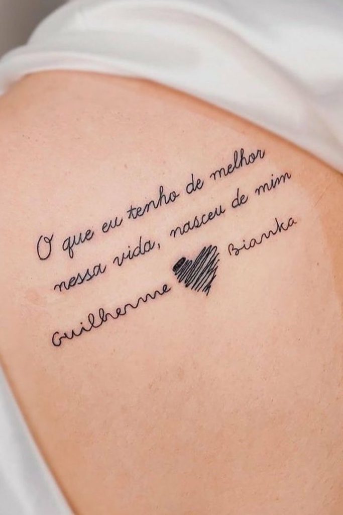 ideias tatuagem mãe