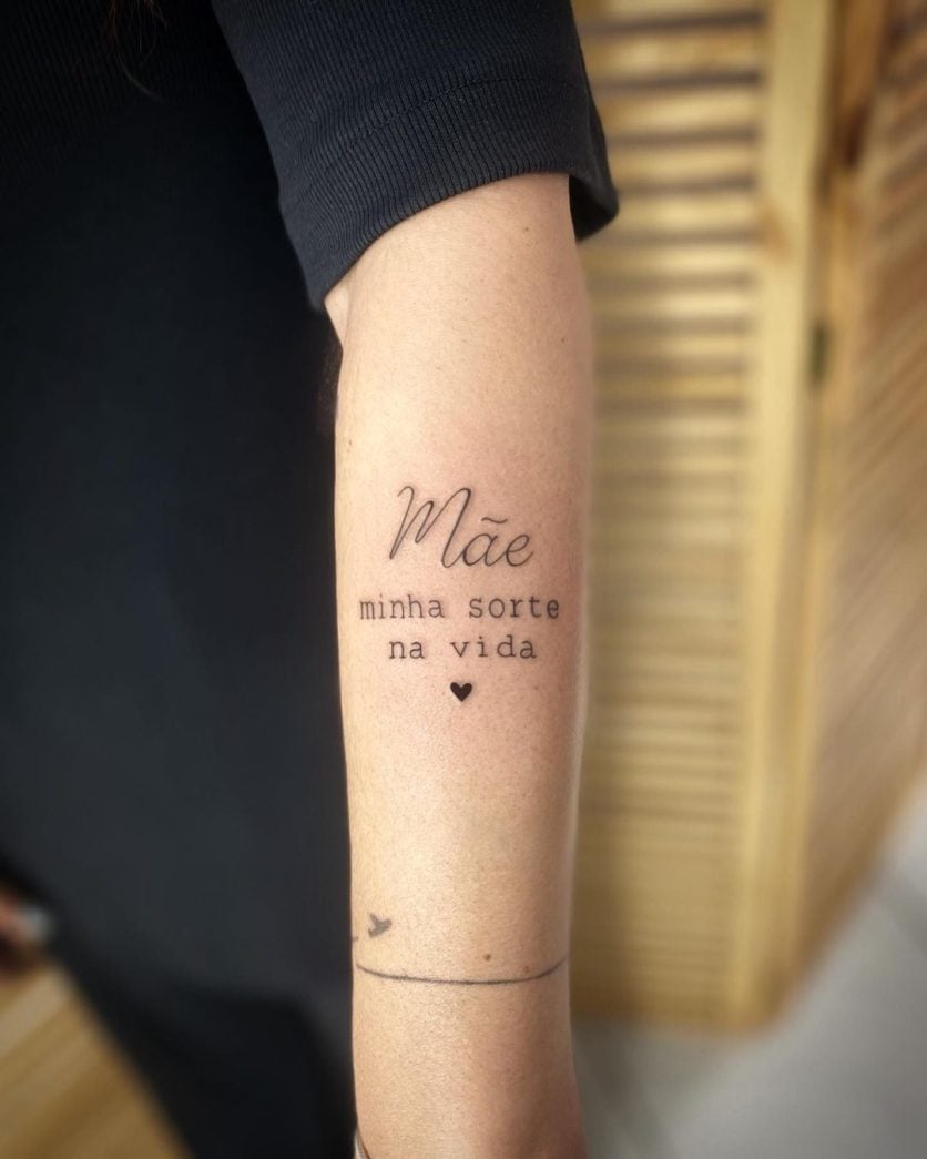 tatuagem símbolo mãe