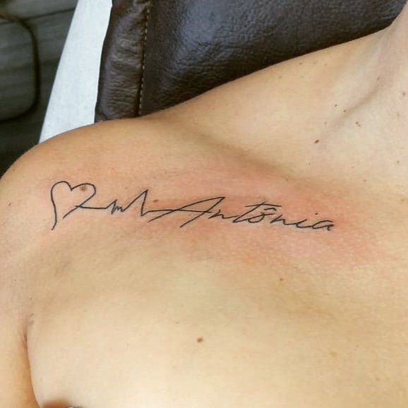 tatuagem de amor materno