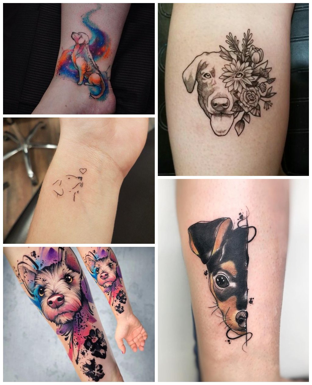 tatuagem patinha de cachorro falecido