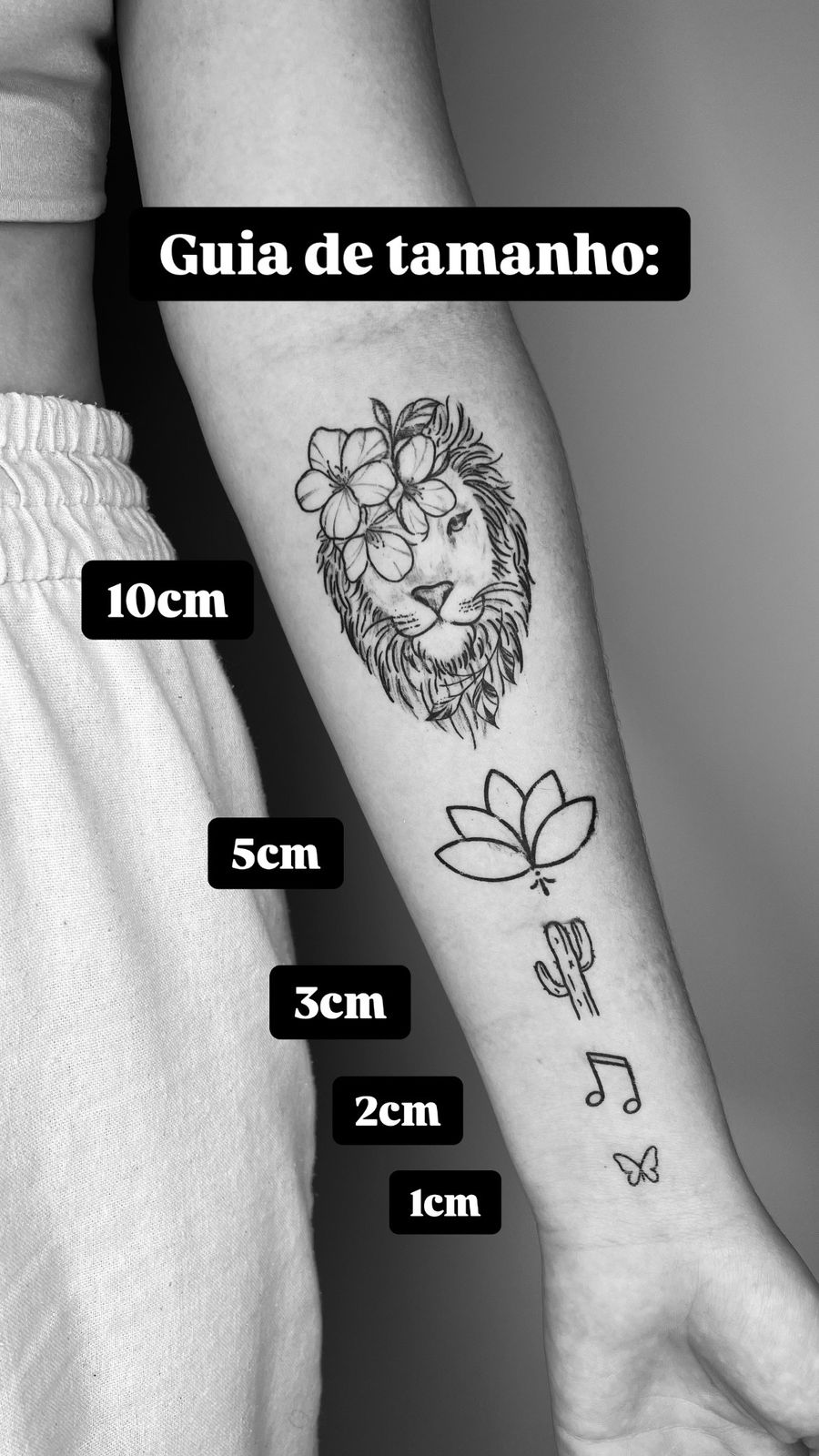 tatuagem infinito com sol