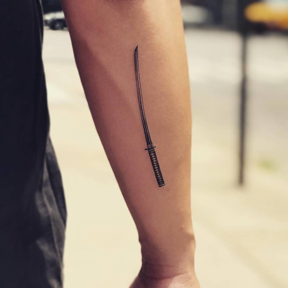 significado tatuagem katana