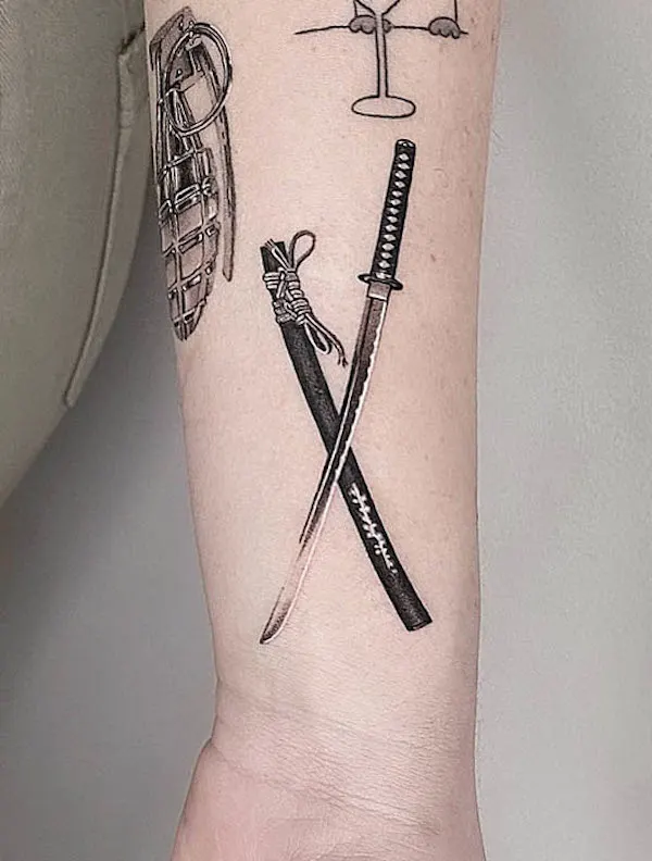 tatuagem força e proteção