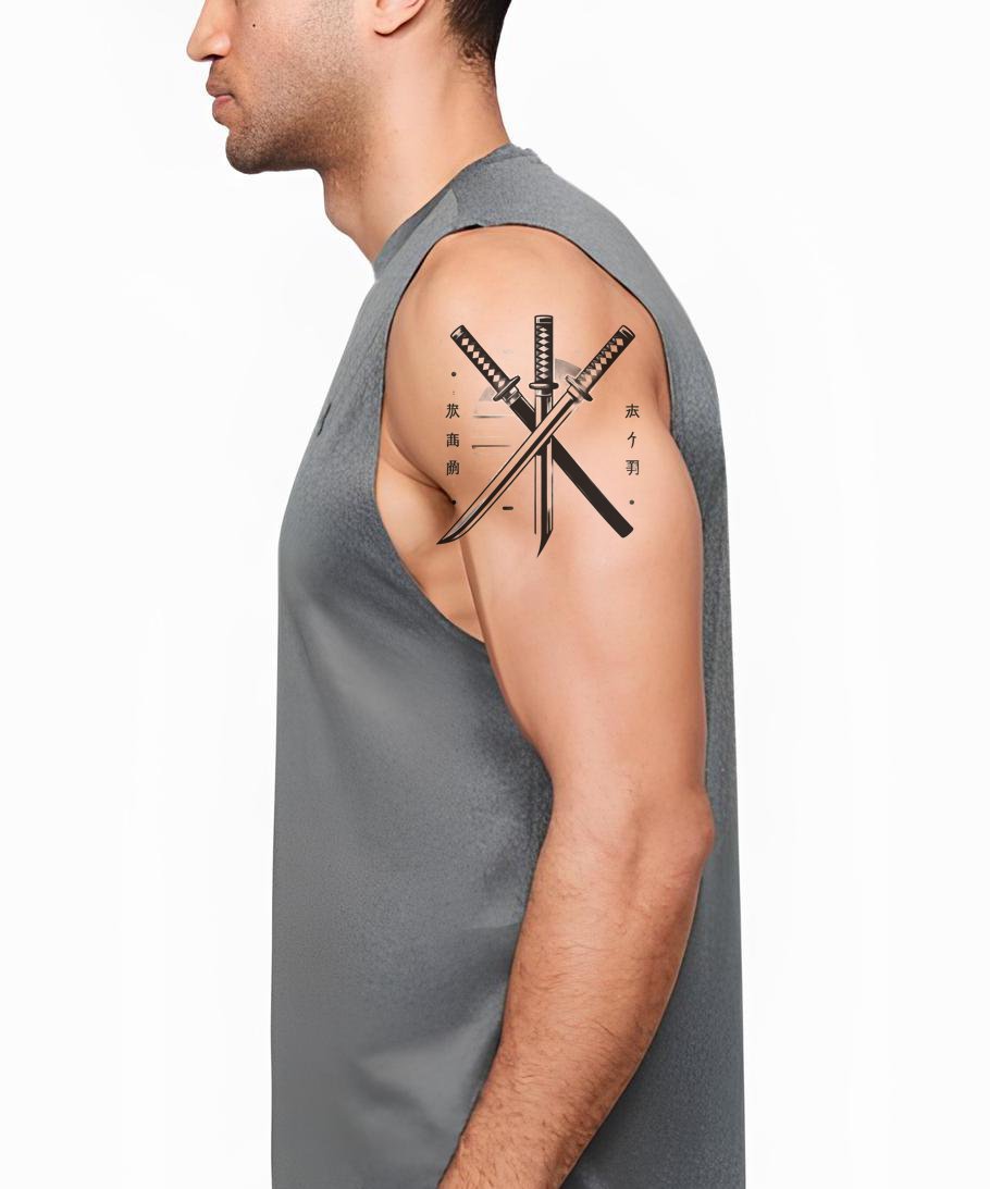 katana samurai tattoo