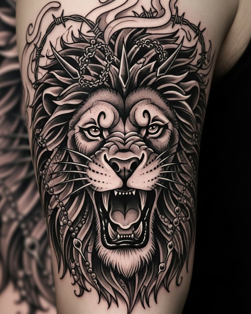 tatuagem leão significado