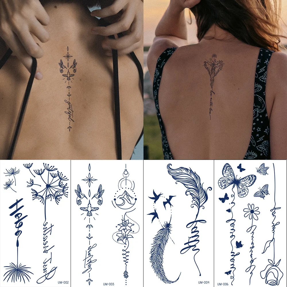 tatuagem coluna vertebral