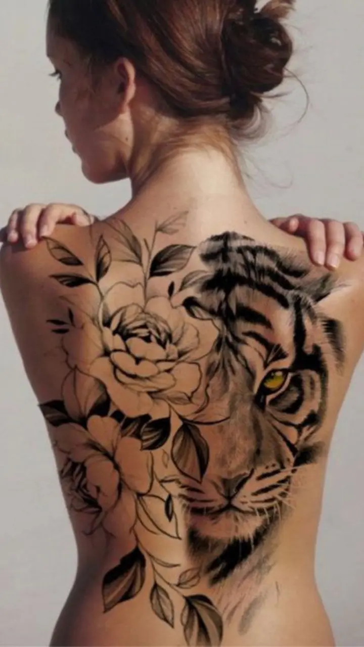 tatuagem costas tribal