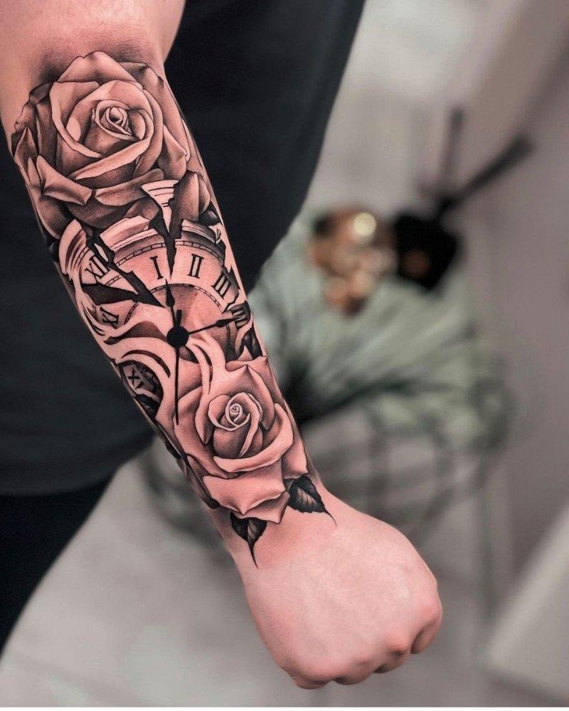 tatuagem antebraço realismo masculino