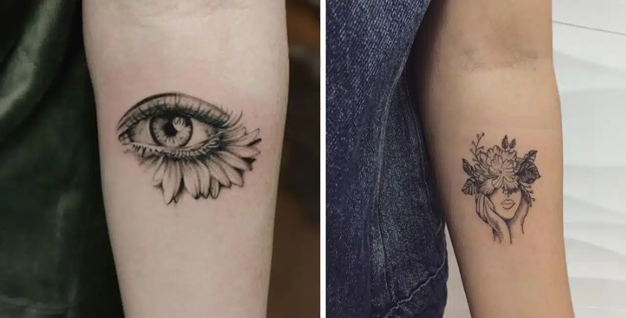 tatuagem no braço pequena feminina
