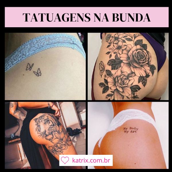 Tatuagens de Borboleta no Bumbum: Significados e Inspirações