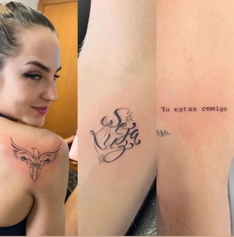 tatuagem no ombro seja forte e corajosa