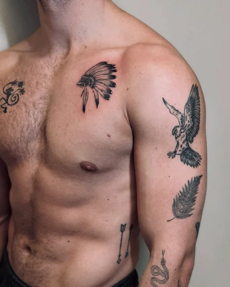 tatuagem tribal tríceps
