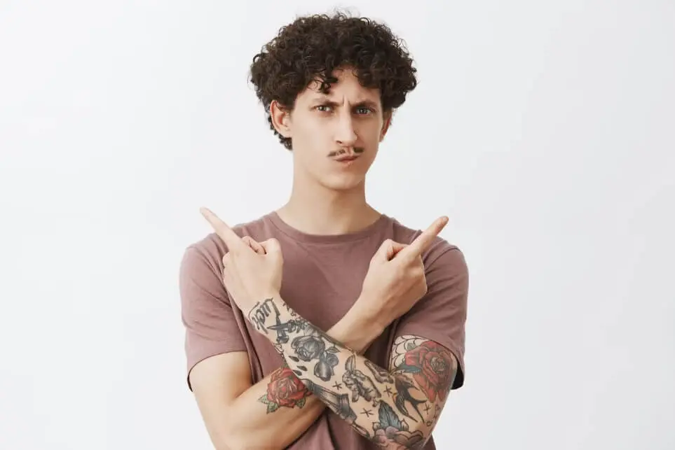 tatuagem oriental tríceps