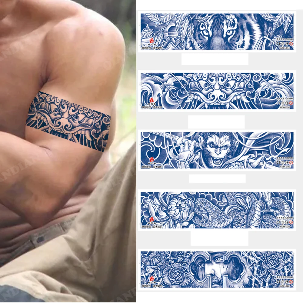 tatuagem aquarela tríceps
