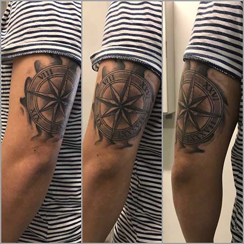 tatuagem tribal tríceps