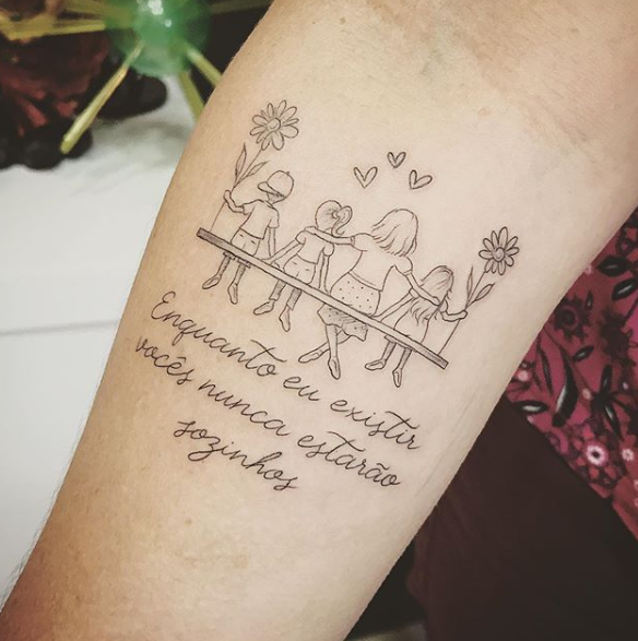 tatuagem para familia